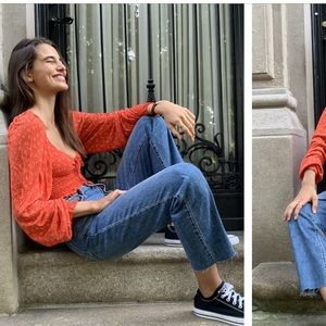 Urban outfitters old soul smock top!